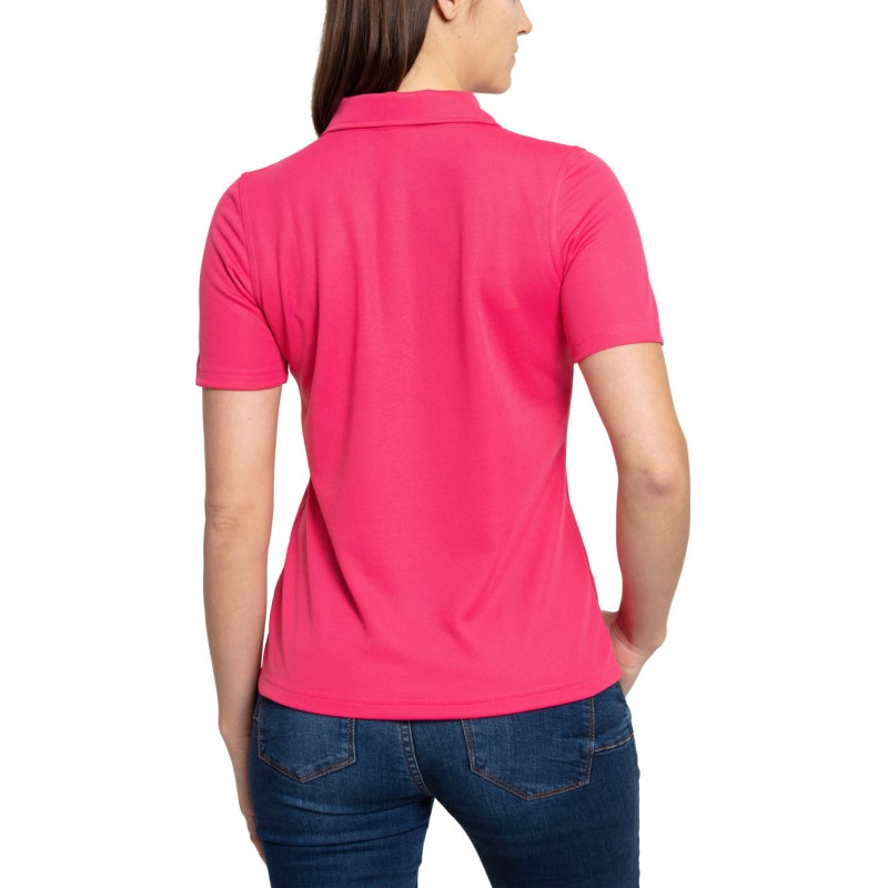 Dámske UV tričko iQ Company Polo červené