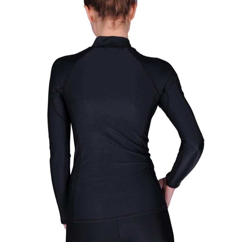 Dámské sportovní UV tričko Aqua LS černé