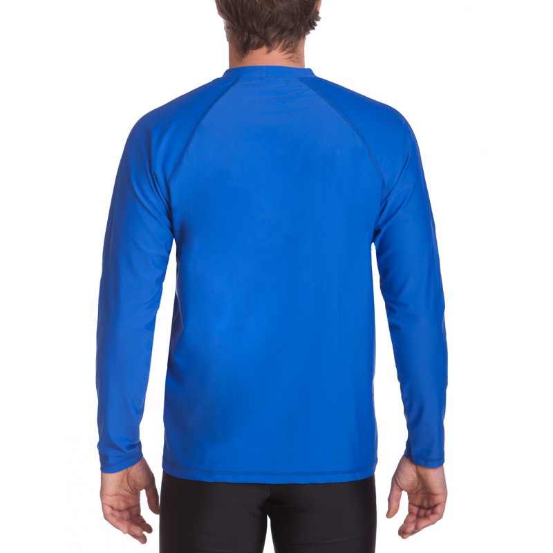 Pánské sportovní UV tričko Aqua LS modré