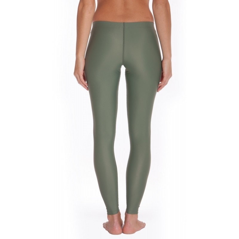 Dámské UV legíny iQ Company olivové