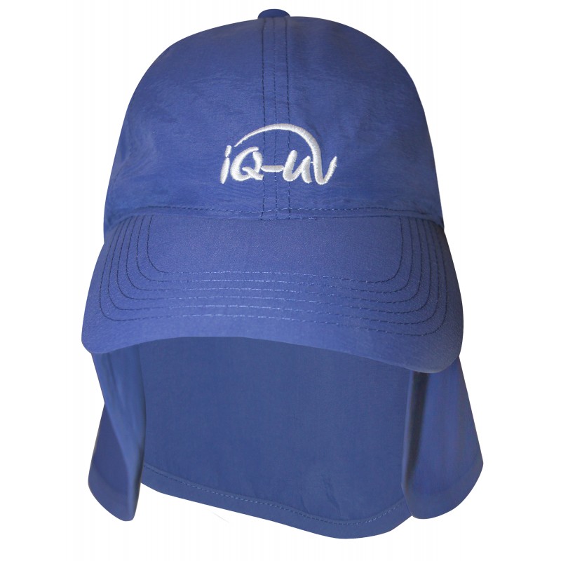 UV kšiltovka s ochranou krku iQ Company iQ - UV modrá