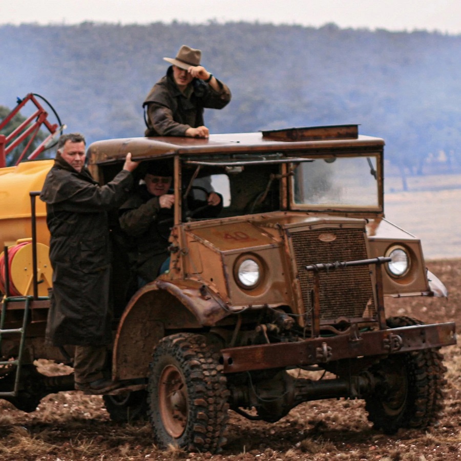 Kakadu Workhorse Drovers Brown australský dlouhý kabát