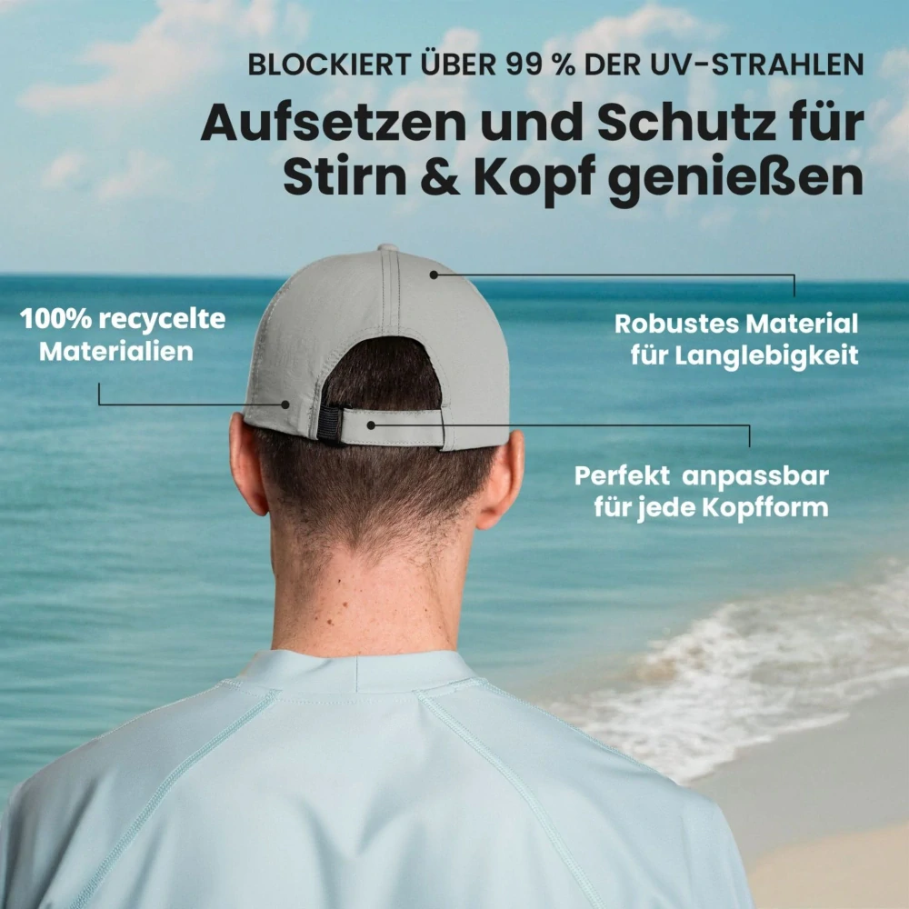 UV kšiltovka iQ Company iQ - UV šedá