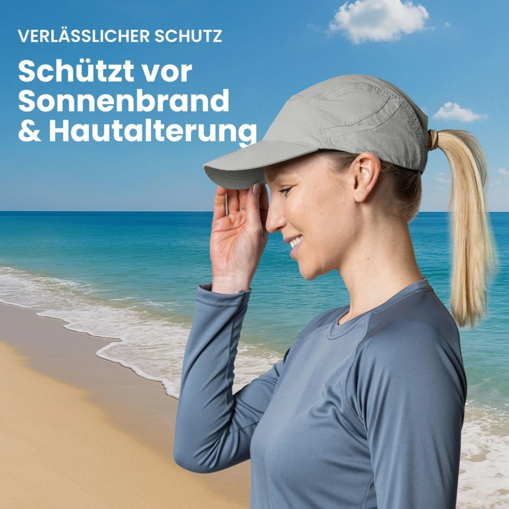 UV kšiltovka iQ Company iQ - UV šedá