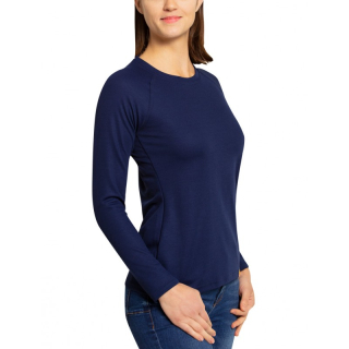 Dámske UV tričko iQ Company Casual & Outdoor LS modré