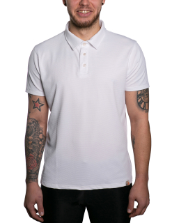 Pánské UV tričko iQ Company Polo bílé