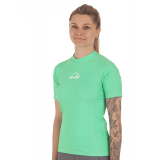 Dámské sportovní UV tričko Aqua zelené