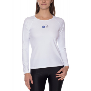 Dámské sportovní UV tričko Aqua LS bílé