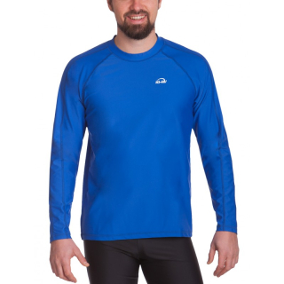 Pánské sportovní UV tričko Aqua LS modré