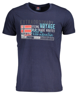 Pánské tričko Norway 1963 Voyage modré